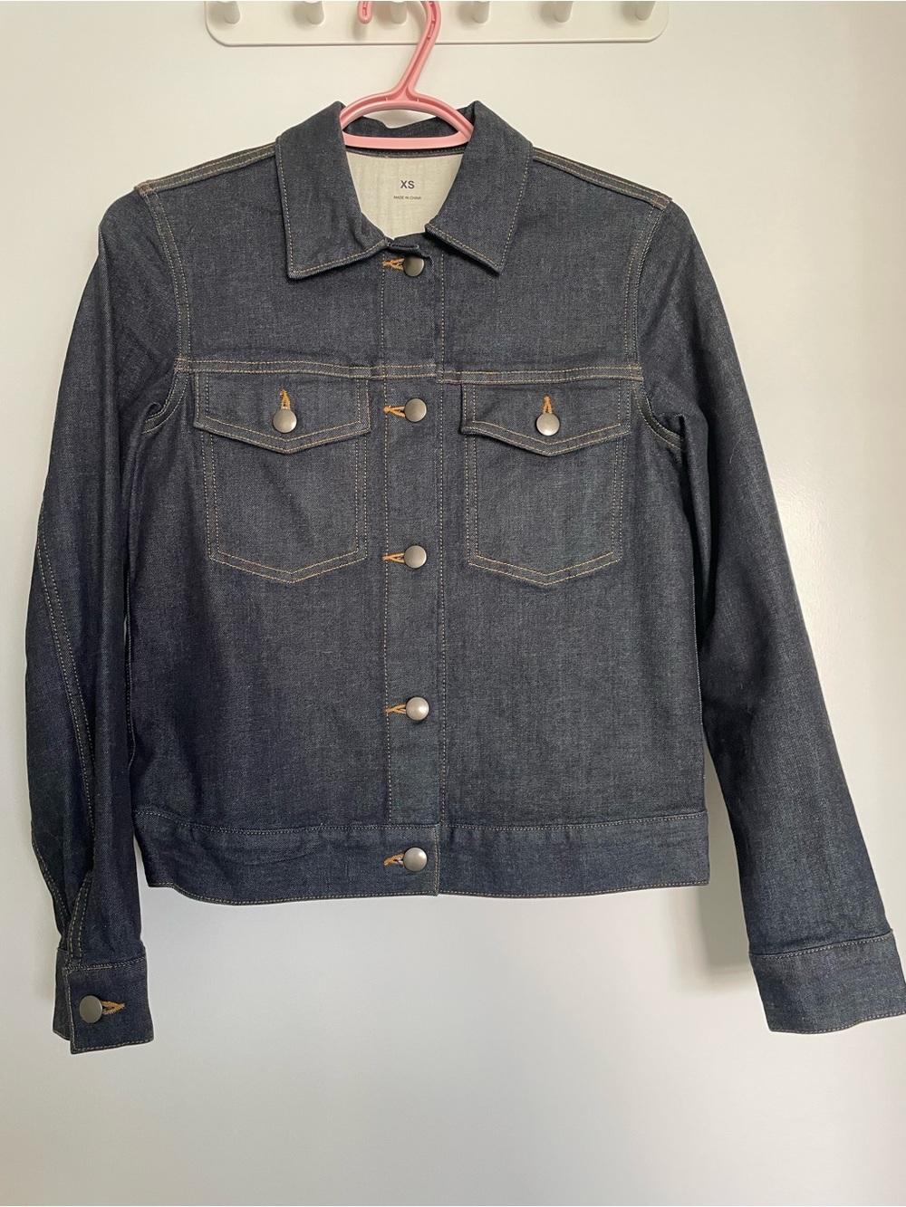 Muji Dark Indigo Denim Jacket